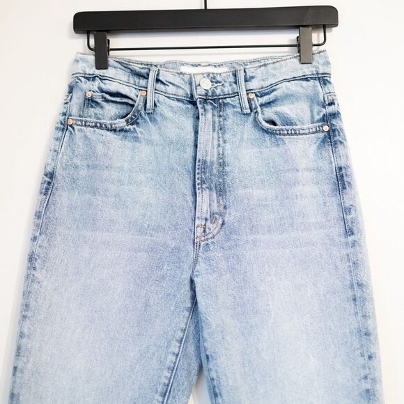 Mother Superior Denim Swooner Rascal Ankle Light Wash Cotton Jeans Size 26 - Picture 4 of 10